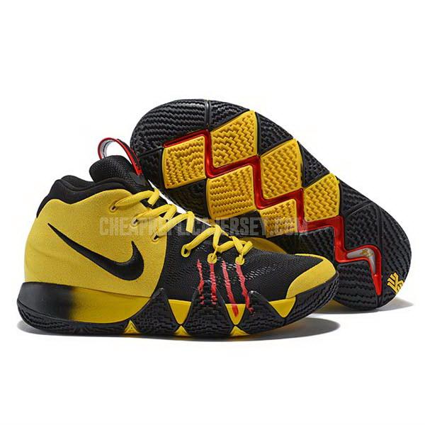 bkt1204 men's yellow kyrie 4 iv nike basketball shoes