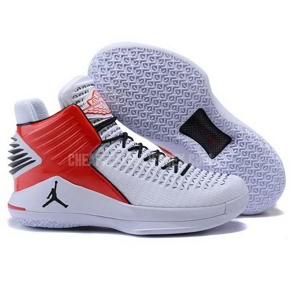 bkt132 men's white xxxii 32 air jordan basketball shoes
