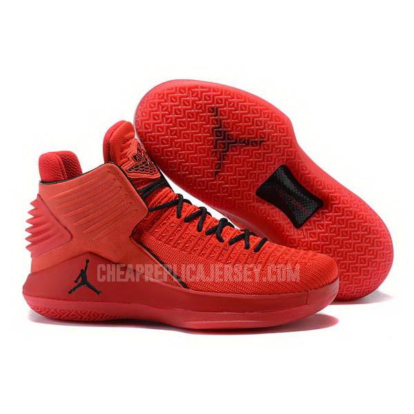 bkt133 men's red xxxii 32 air jordan basketball shoes