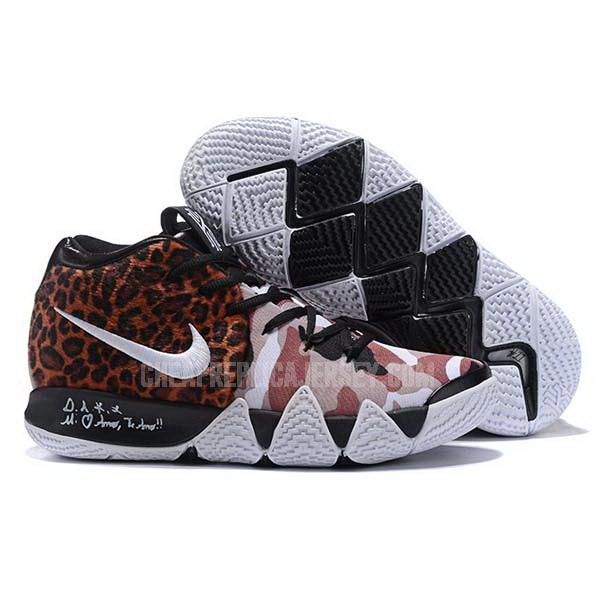 bkt1368 men's brown kyrie 4 ep nike basketball shoes