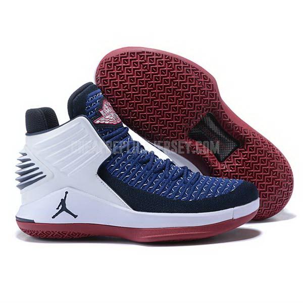 bkt136 men's blue xxxii 32 air jordan basketball shoes