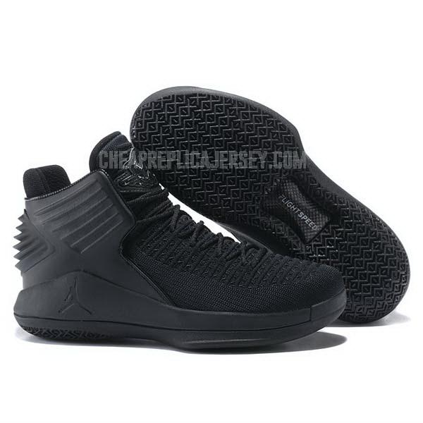 bkt137 men's black xxxii 32 air jordan basketball shoes