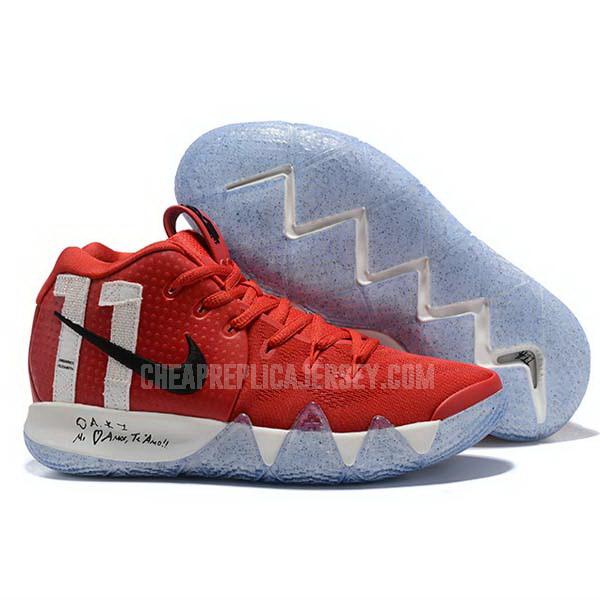 bkt1389 men's red kyrie 4 ep nike basketball shoes