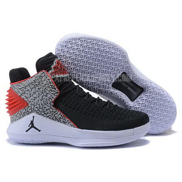 bkt140 men's black xxxii 32 air jordan basketball shoes