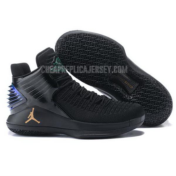 bkt141 men's black xxxii 32 air jordan basketball shoes