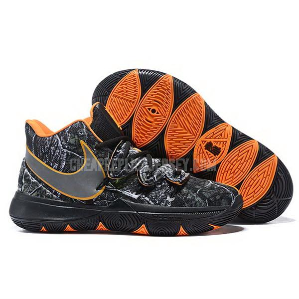 bkt1474 men's black kyrie 5 nike basketball shoes