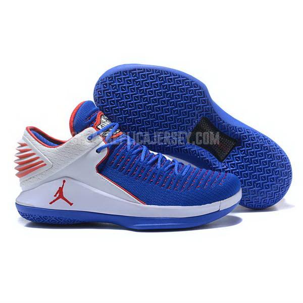 bkt149 men's blue xxxii 32 low air jordan basketball shoes