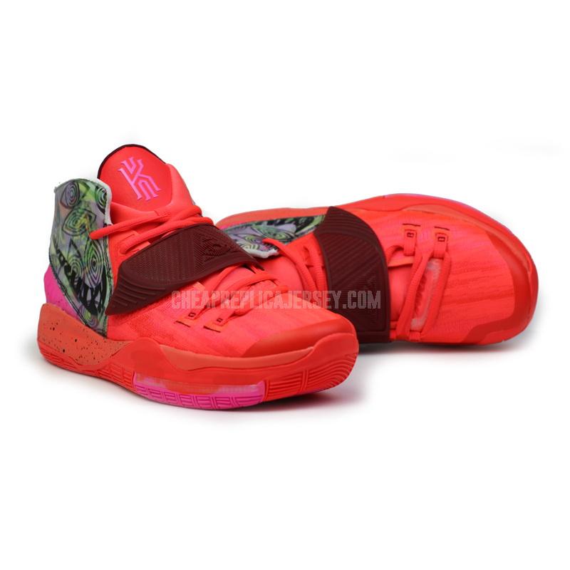 bkt1557 men's red kyrie 6 nike basketball shoes