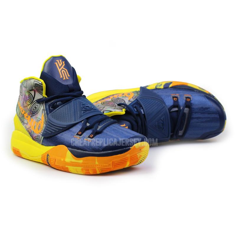 bkt1560 men's blue kyrie 6 nike basketball shoes