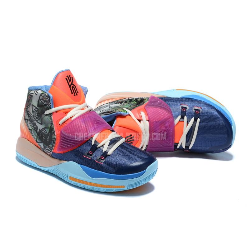 bkt1561 men's blue kyrie 6 nike basketball shoes