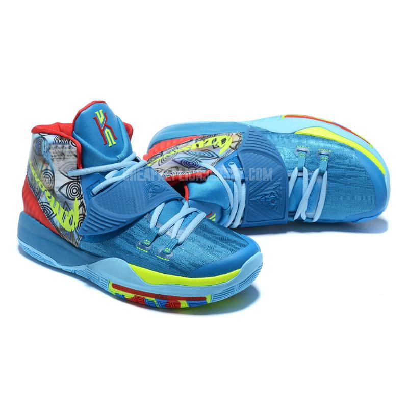 bkt1562 men's blue kyrie 6 nike basketball shoes
