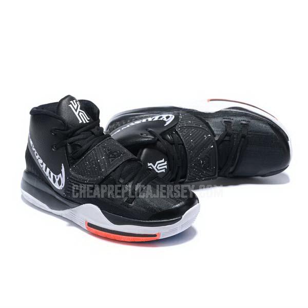 bkt1564 men's black kyrie 6 nike basketball shoes