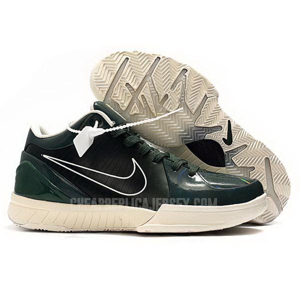bkt1578 men's green zoom kobe 4 iv nike basketball shoes