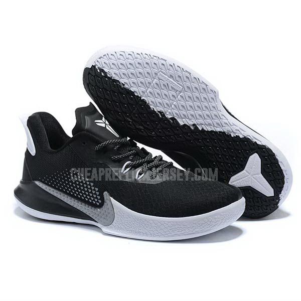 bkt1616 men's black zoom kobe mamba fury nike basketball shoes