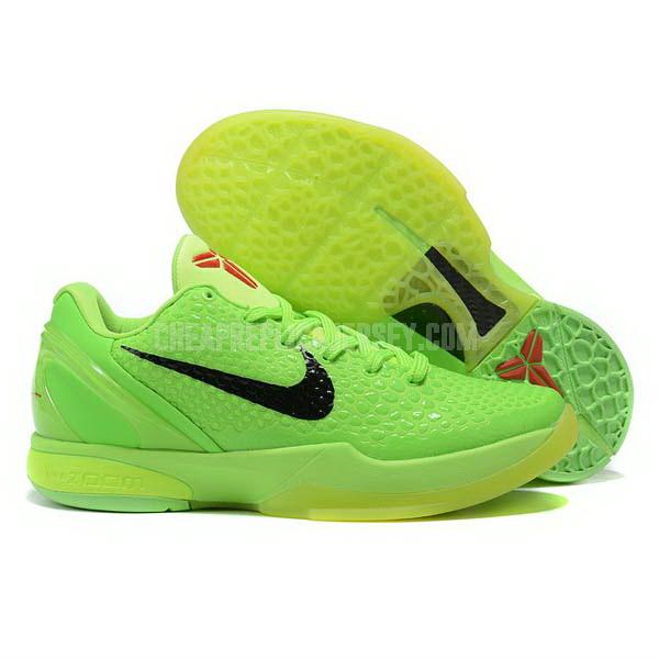 bkt1648 men's green zoom kobe vi 6 nike basketball shoes