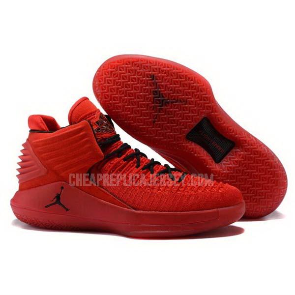 bkt164 women's red xxxii 32 air jordan basketball shoes