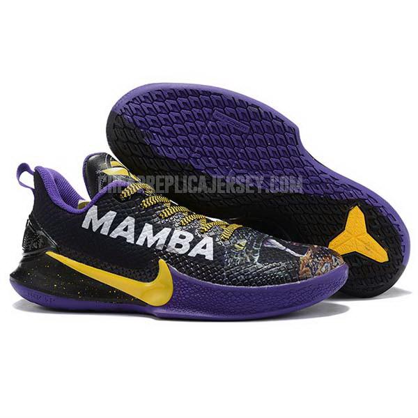bkt1681 men's black zoom kobe mamba focus ep nike basketball shoes
