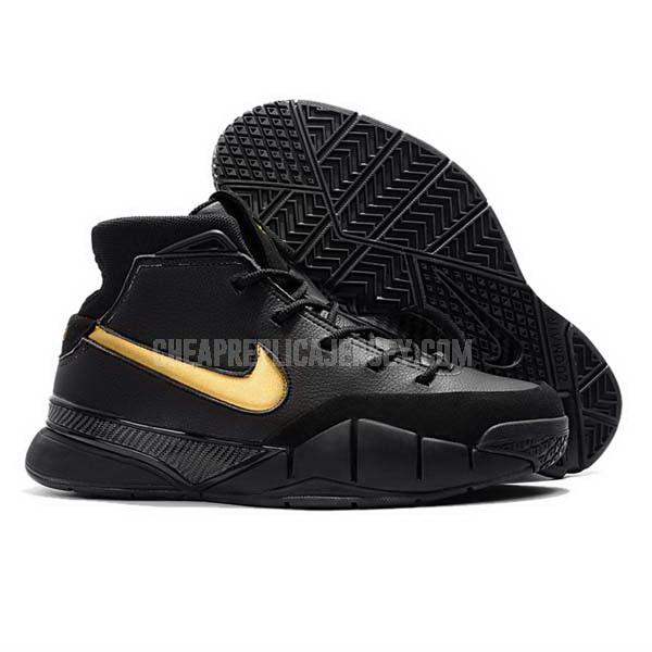 bkt1697 men's black zoom kobe 1 protro zk1 nike basketball shoes
