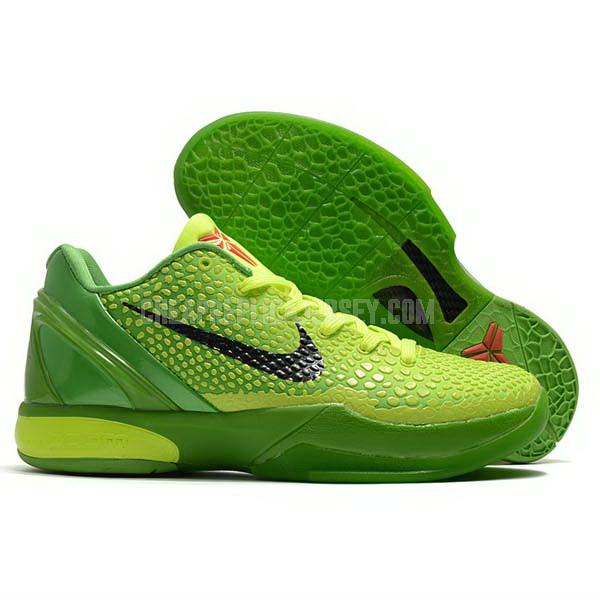 bkt1741 men's green zoom kobe vi 6 nike basketball shoes