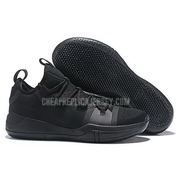 bkt1758 men's black kobe ad nike basketball shoes