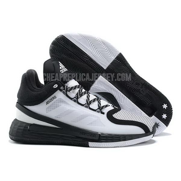 bkt1775 men's white d rose 11 adidas basketball shoes