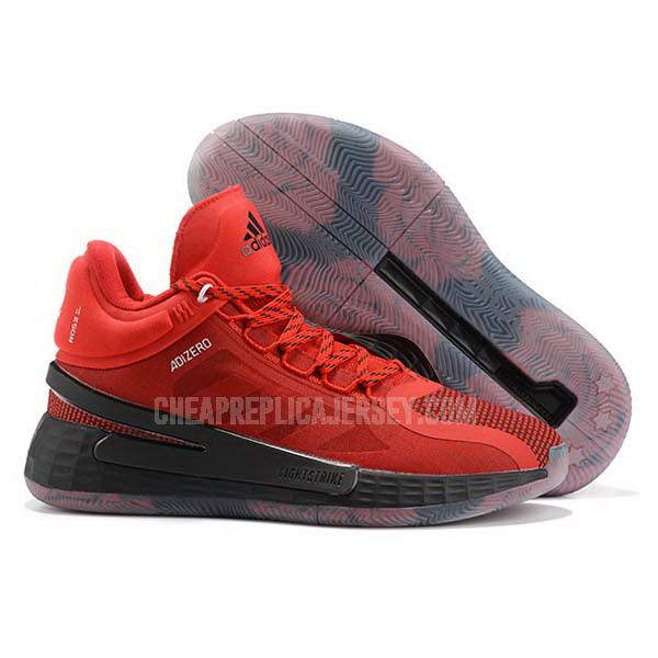 bkt1778 men's red d rose 11 adidas basketball shoes