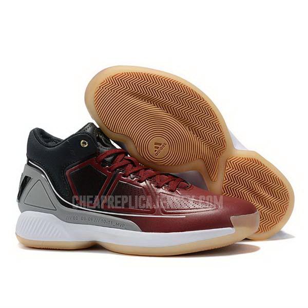 bkt1785 men's red d rose 10 adidas basketball shoes