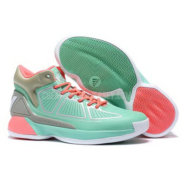 bkt1786 men's green d rose 10 adidas basketball shoes