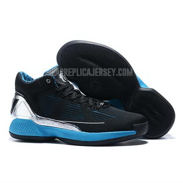 bkt1793 men's black d rose 10 adidas basketball shoes