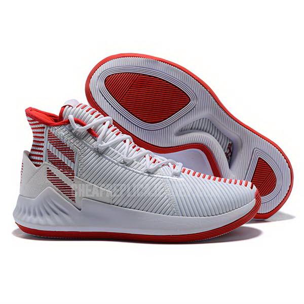 bkt1797 men's grey d rose 9 adidas basketball shoes