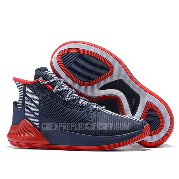 bkt1804 men's blue d rose 9 adidas basketball shoes