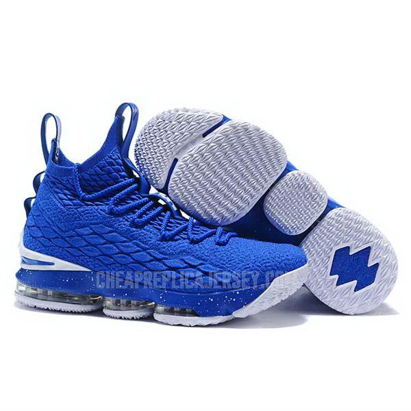 bkt1863 men's blue lebron 15 nike basketball shoes