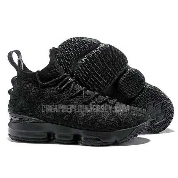 bkt1873 men's black lebron 15 nike basketball shoes