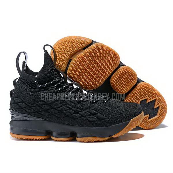 bkt1876 men's black lebron 15 nike basketball shoes