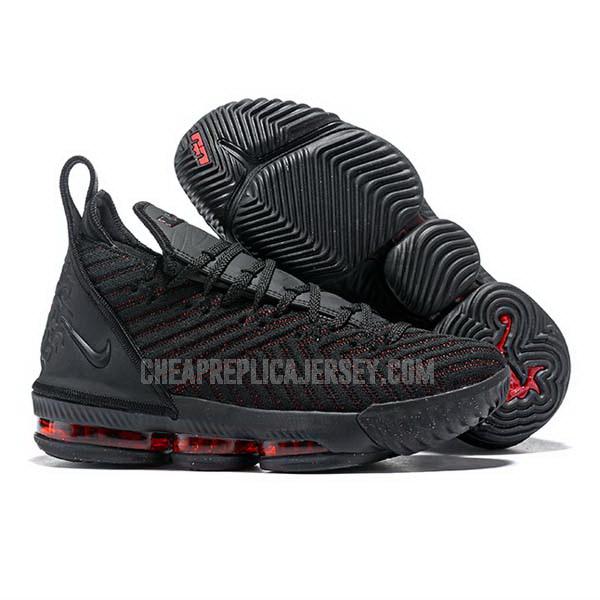 bkt1922 men's black lebron 16 nike basketball shoes