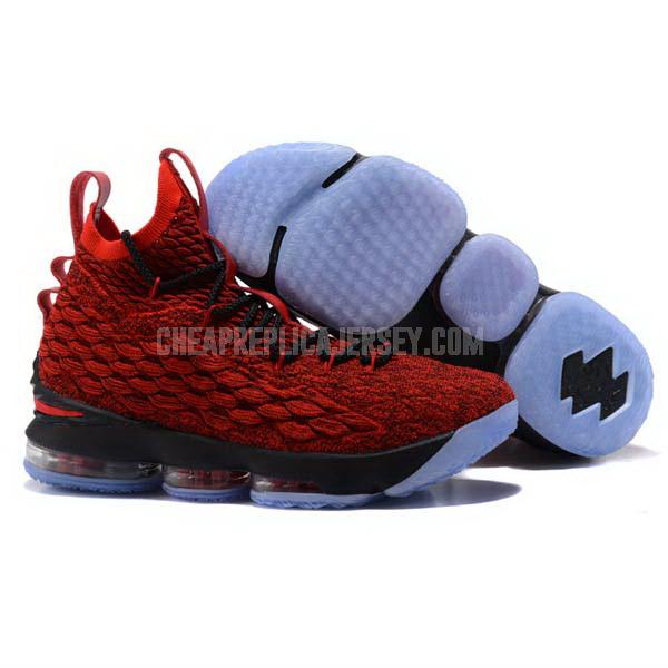 bkt2024 men's red lebron 15 nike basketball shoes