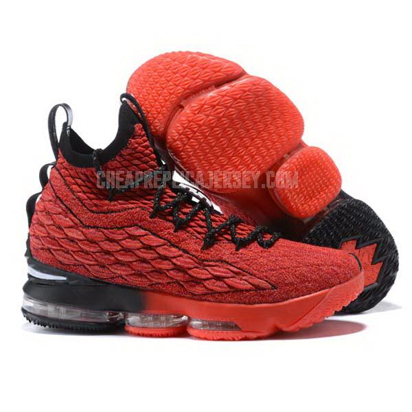 bkt2025 men's red lebron 15 nike basketball shoes