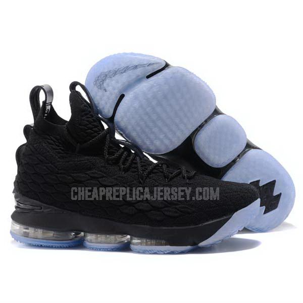 bkt2035 men's black lebron 15 nike basketball shoes