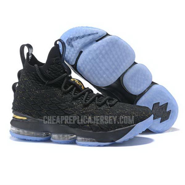 bkt2036 men's black lebron 15 nike basketball shoes