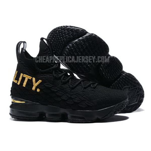 bkt2038 men's black lebron 15 nike basketball shoes