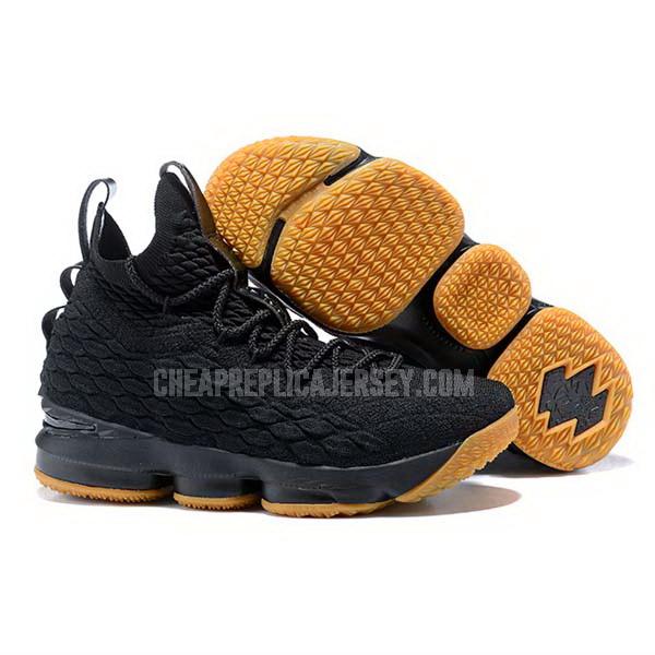 bkt2039 men's black lebron 15 nike basketball shoes