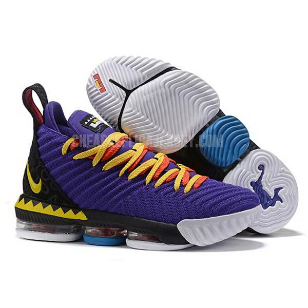 bkt2062 men's purple lebron 16 nike basketball shoes