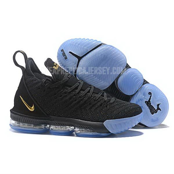 bkt2073 men's black lebron 16 nike basketball shoes