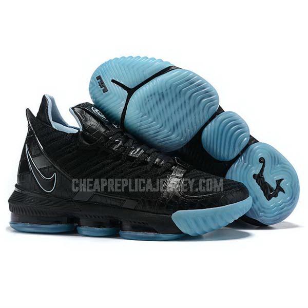 bkt2074 men's black lebron 16 nike basketball shoes