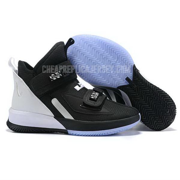 bkt2126 men's black lebron soldier 13 nike basketball shoes