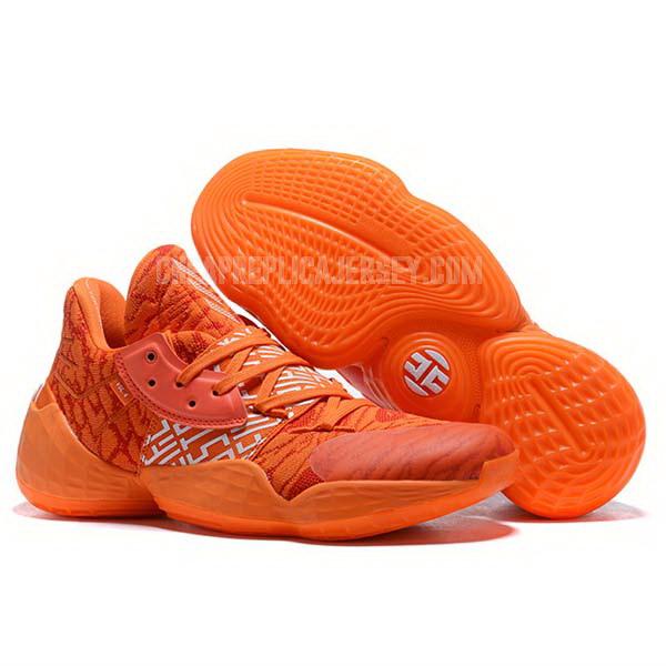 bkt2192 men's orange harden vol 4 adidas basketball shoes