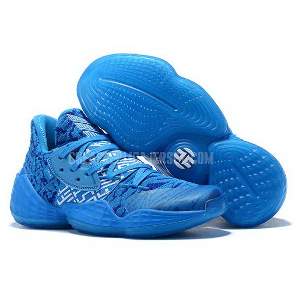 bkt2198 men's blue harden vol 4 adidas basketball shoes