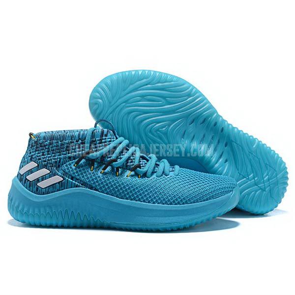bkt2220 men's blue dame 4 adidas basketball shoes