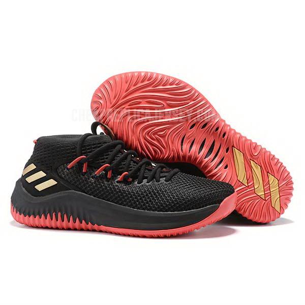 bkt2230 men's black dame 4 adidas basketball shoes