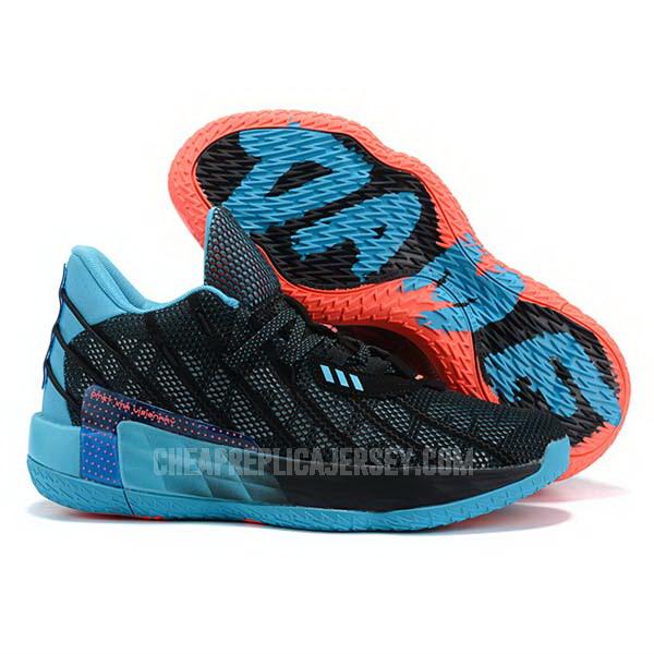 bkt2245 men's black dame 7 adidas basketball shoes